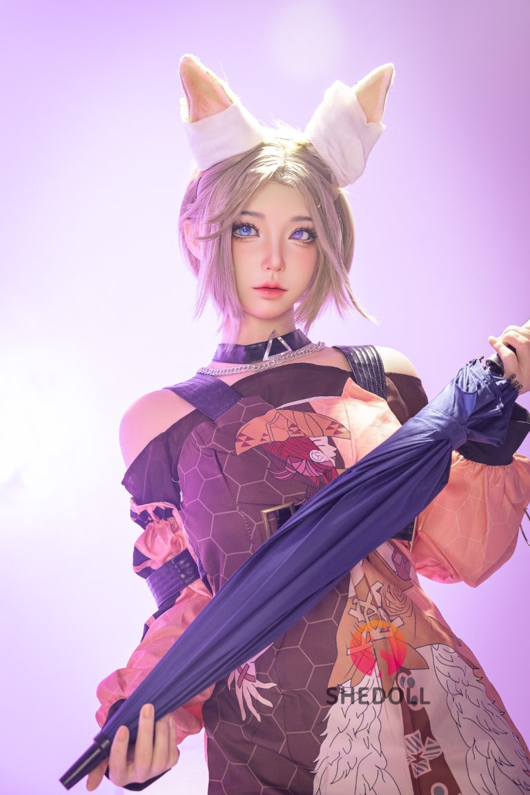 Gongsun Li muñeca sexual (SHEDOLL 167 cm D-Cup #SH213 2.0 Silicona)