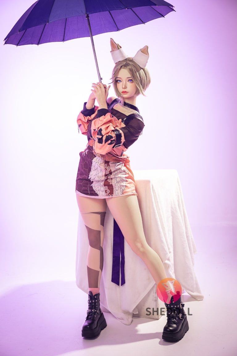 Gongsun Li muñeca sexual (SHEDOLL 167 cm D-Cup #SH213 2.0 Silicona)