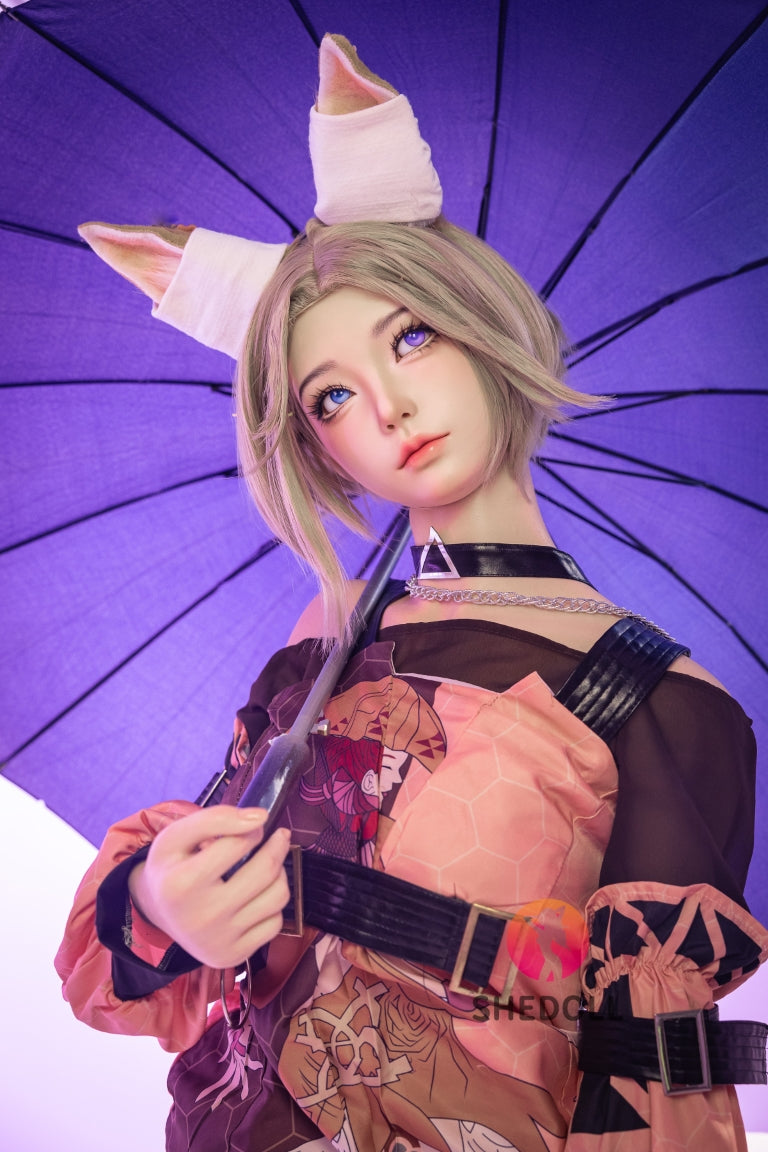 Gongsun Li muñeca sexual (SHEDOLL 167 cm D-Cup #SH213 2.0 Silicona)