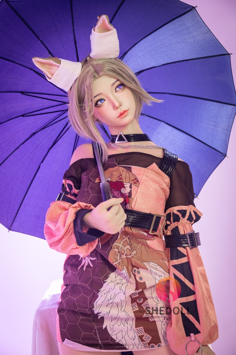 Gongsun Li muñeca sexual (SHEDOLL 167 cm D-Cup #SH213 2.0 Silicona)