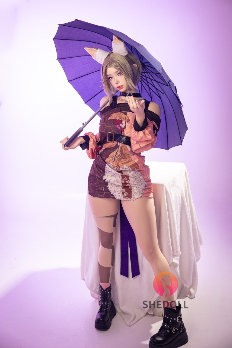 Gongsun Li muñeca sexual (SHEDOLL 167 cm D-Cup #SH213 2.0 Silicona)