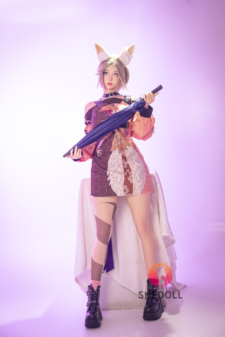 Gongsun Li muñeca sexual (SHEDOLL 167 cm D-Cup #SH213 2.0 Silicona)