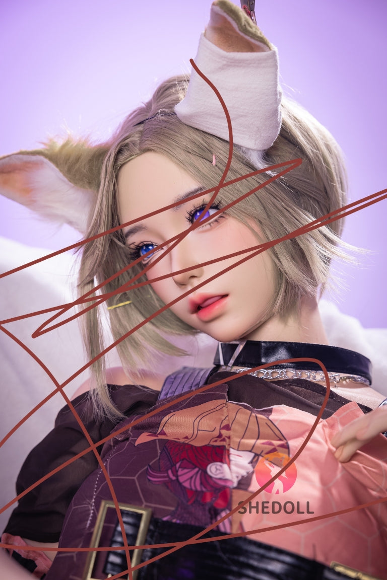 Gongsun Li muñeca sexual (SHEDOLL 167 cm D-Cup #SH213 2.0 Silicona)