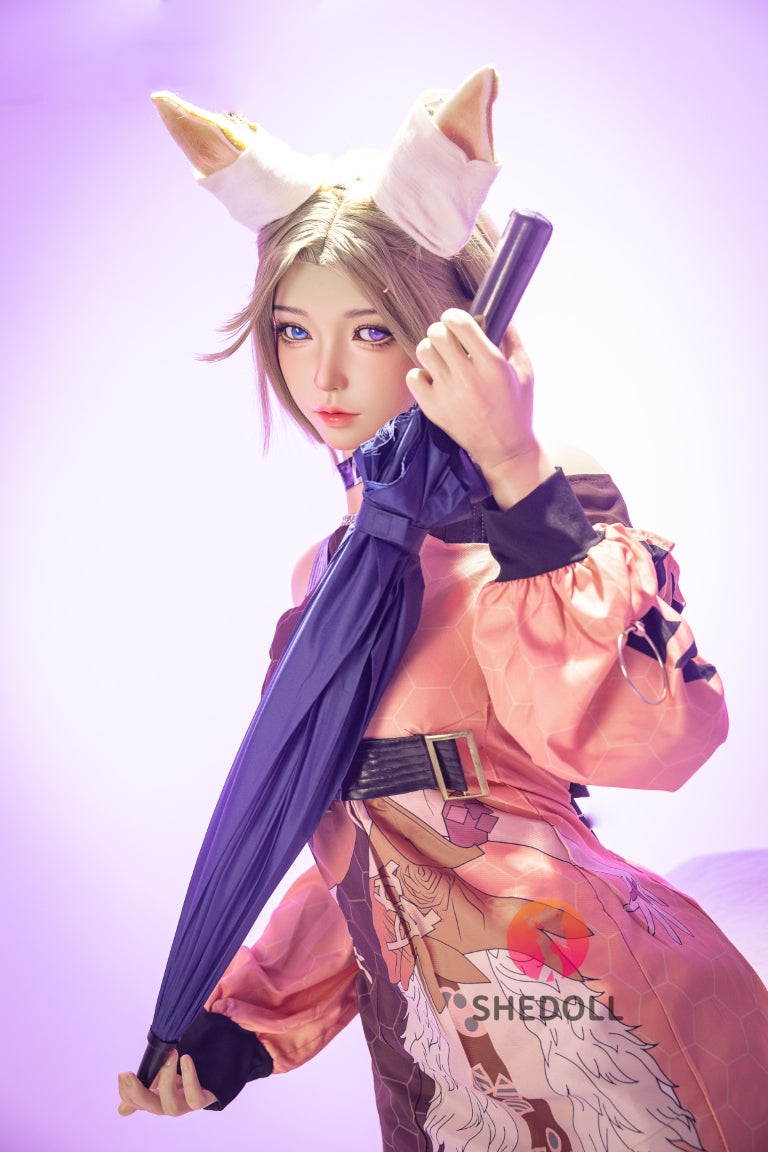 Gongsun Li muñeca sexual (SHEDOLL 167 cm D-Cup #SH213 2.0 Silicona)