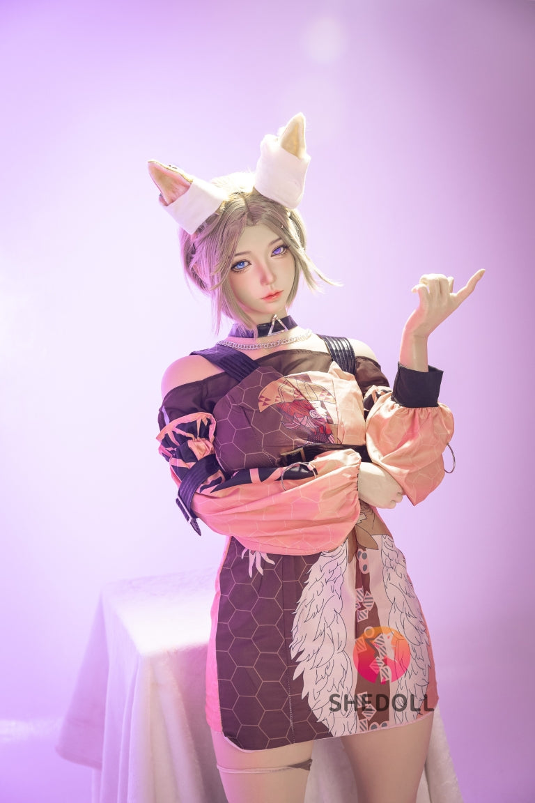 Gongsun Li muñeca sexual (SHEDOLL 167 cm D-Cup #SH213 2.0 Silicona)