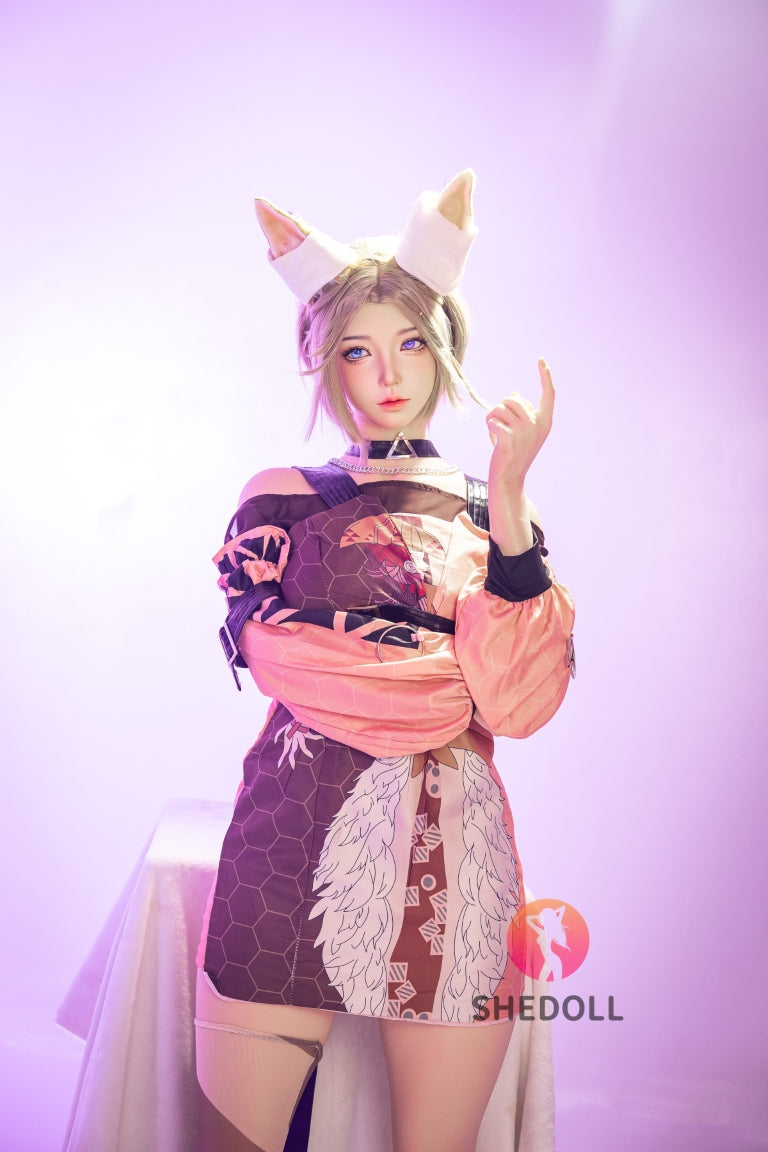 Gongsun Li muñeca sexual (SHEDOLL 167 cm D-Cup #SH213 2.0 Silicona)