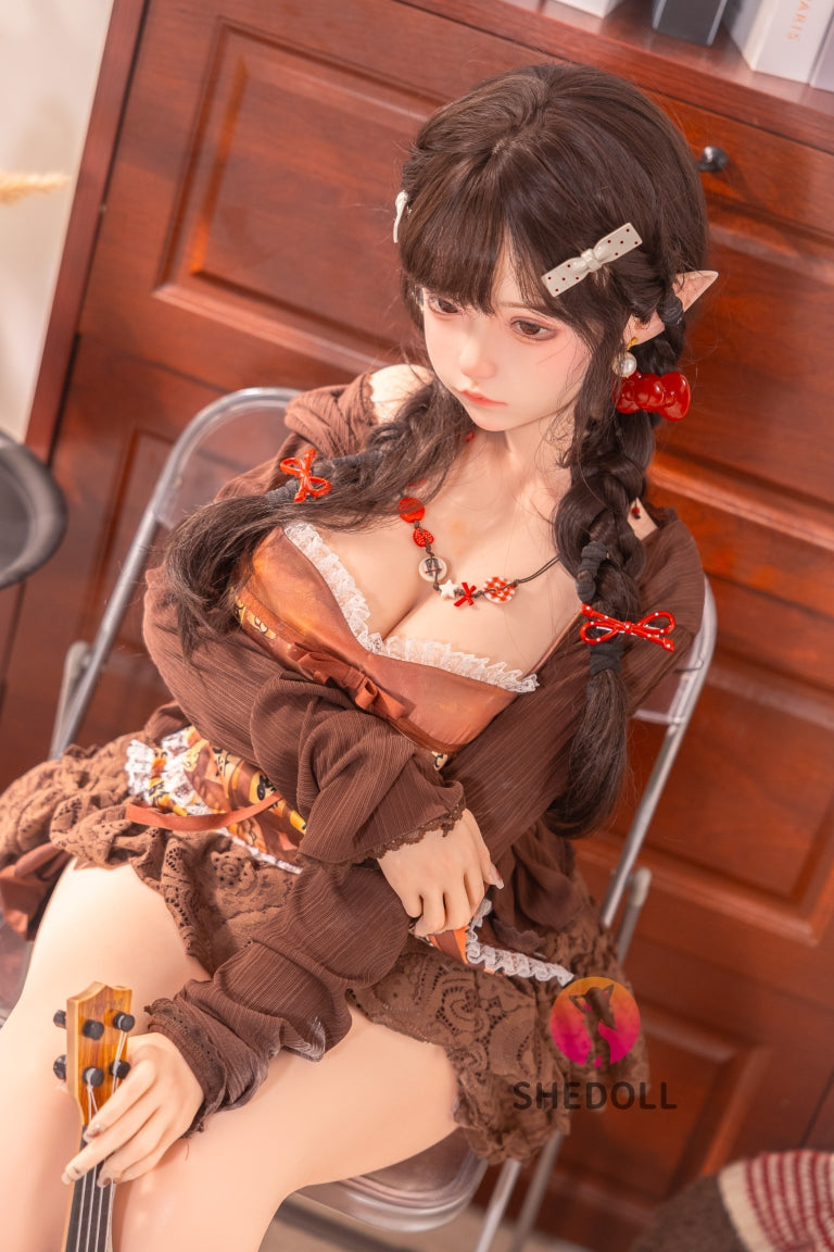 aileen muñeca sexual (SHEDOLL 145 cm Copa G #SH215 Silicona)