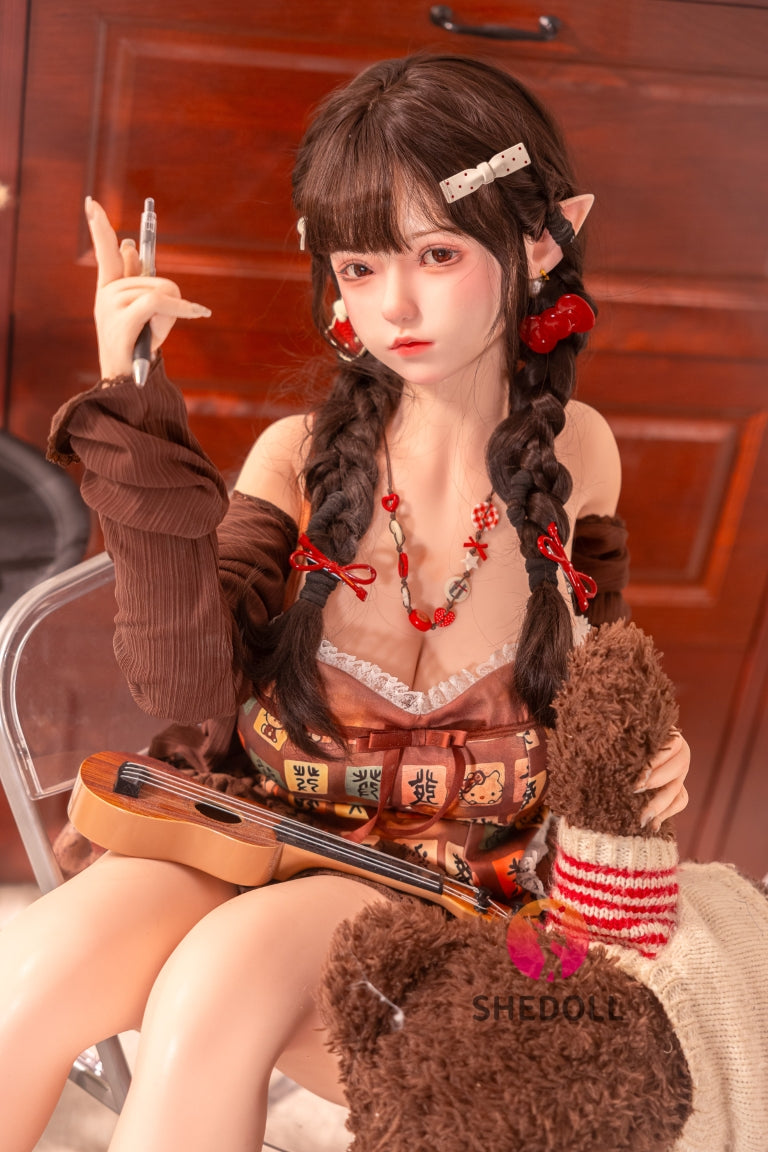 aileen muñeca sexual (SHEDOLL 145 cm Copa G #SH215 Silicona)