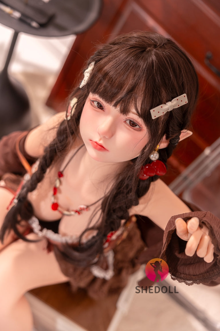 aileen muñeca sexual (SHEDOLL 145 cm Copa G #SH215 Silicona)