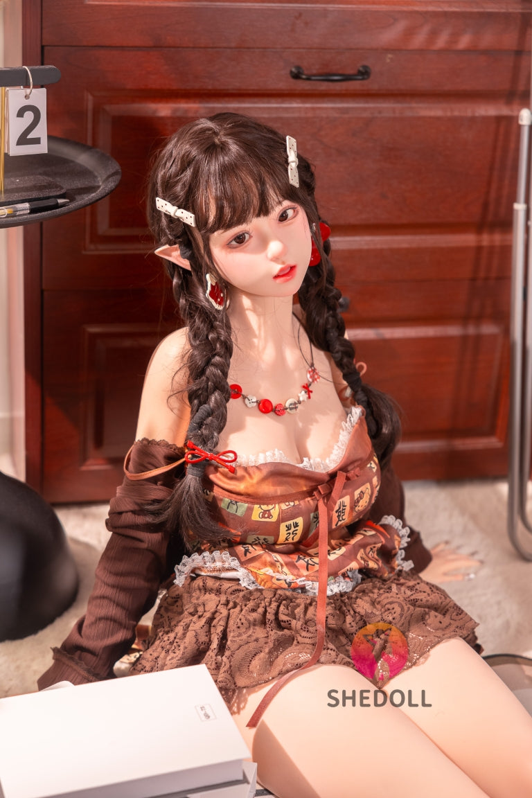 aileen muñeca sexual (SHEDOLL 145 cm Copa G #SH215 Silicona)