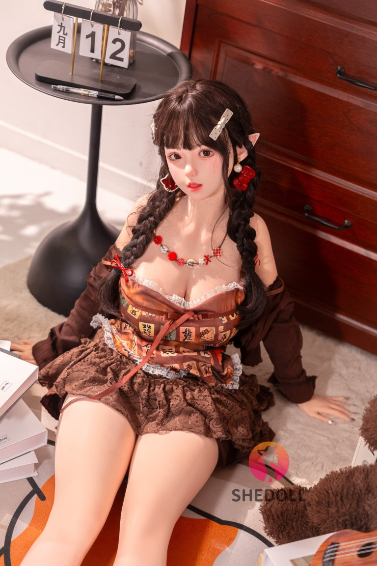 aileen muñeca sexual (SHEDOLL 145 cm Copa G #SH215 Silicona)