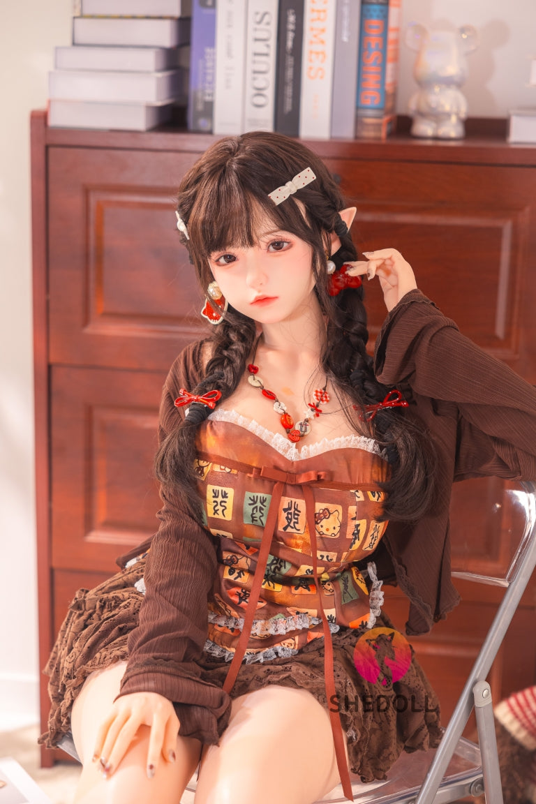 aileen muñeca sexual (SHEDOLL 145 cm Copa G #SH215 Silicona)