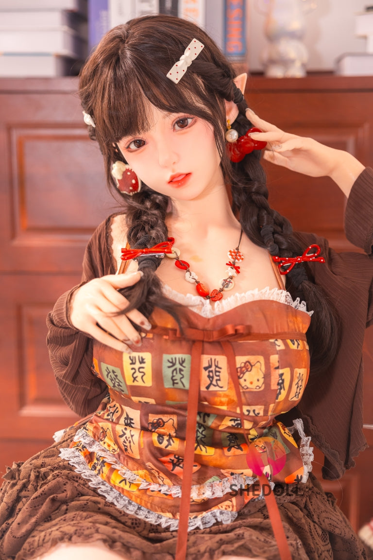 aileen muñeca sexual (SHEDOLL 145 cm Copa G #SH215 Silicona)