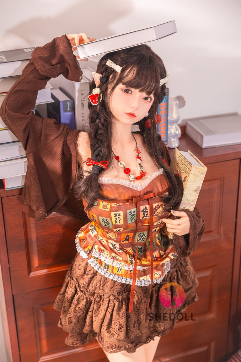 aileen muñeca sexual (SHEDOLL 145 cm Copa G #SH215 Silicona)