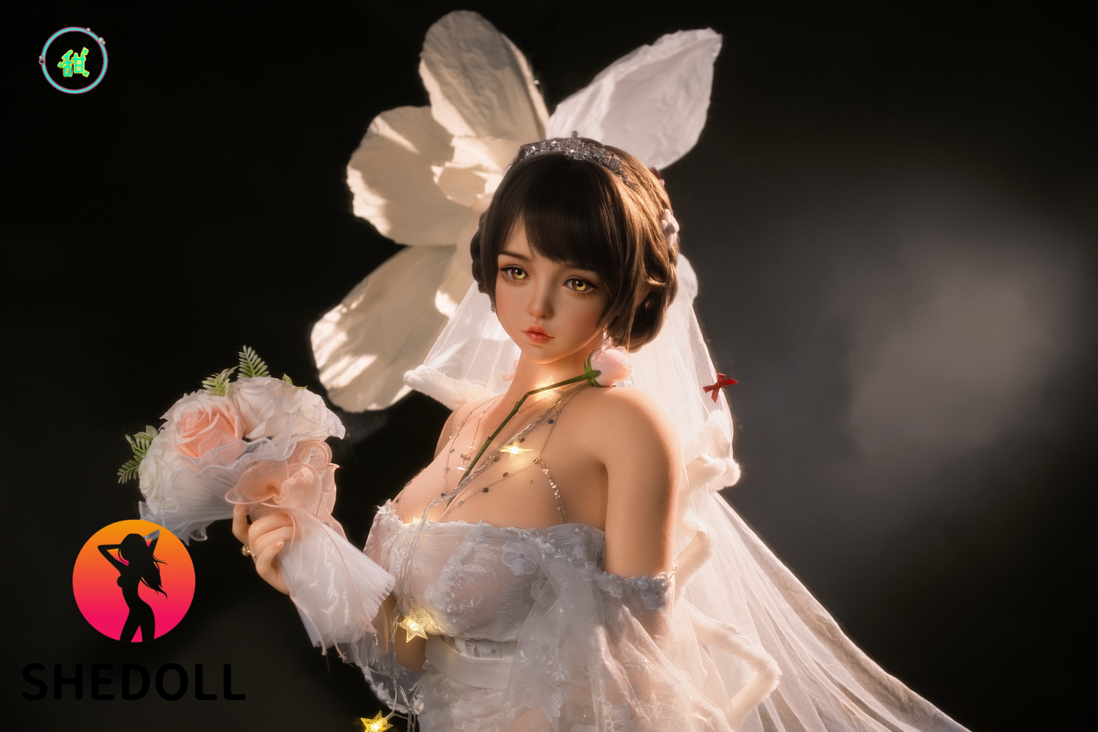 dora muñeca sexual (SHEDOLL 156 cm E-Cup #SH221 2.0 Silicona)