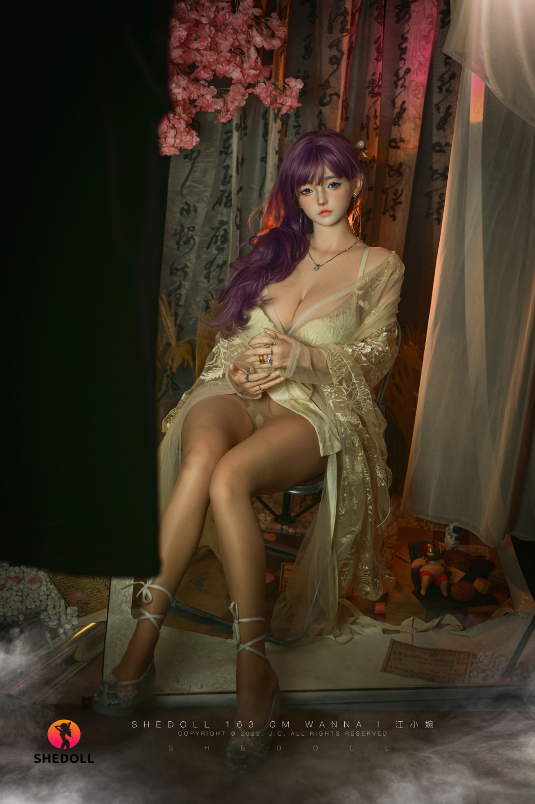 quiero muñeca sexual (SHEDOLL Copa H de 163 cm #SH222 2.0 Silicona)