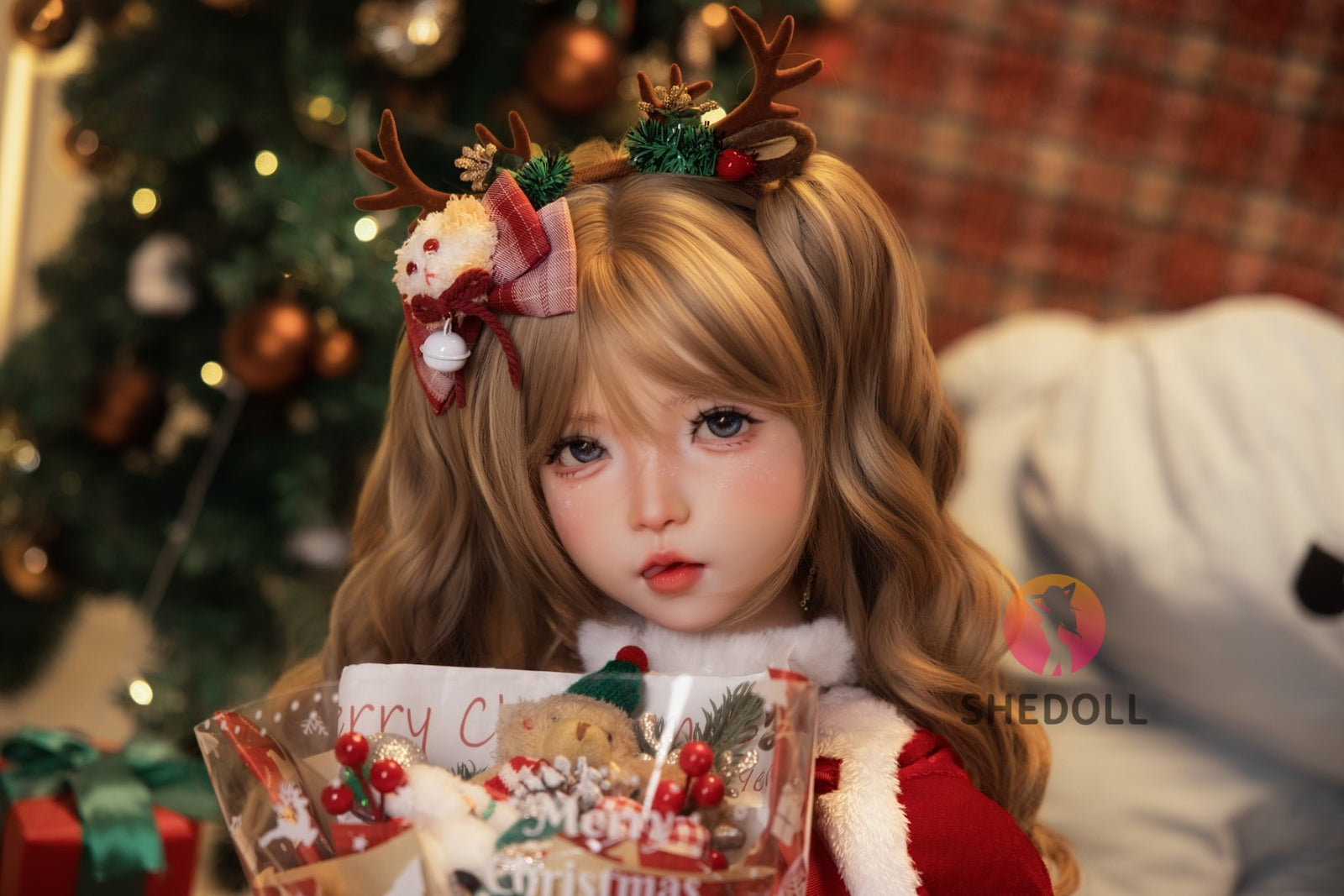 caramelo muñeca sexual (SHEDOLL 152 cm Copa A #SH235 2.0 Silicona)