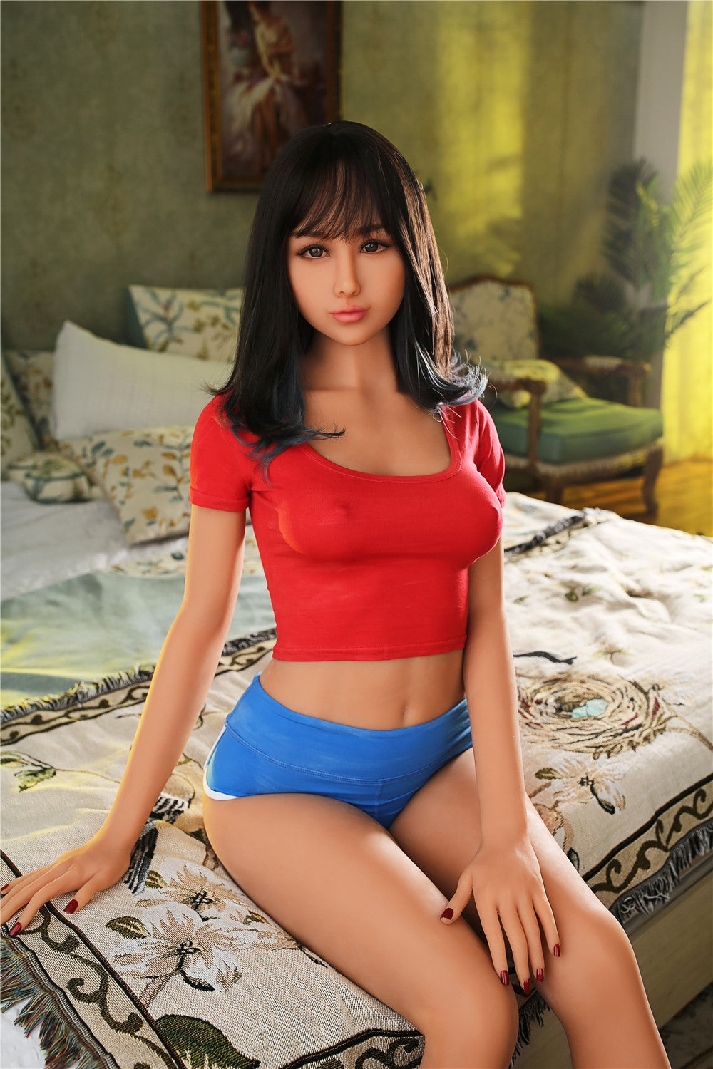 Saya muñeca sexual (Irontech Doll Copa B de 168 cm #74 TPE)