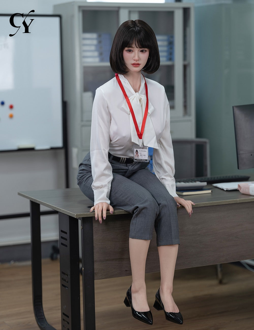 Shizukawa yuri muñeca sexual (TOP CYDOLL 168 cm F-Kupa TPE+Silicona)