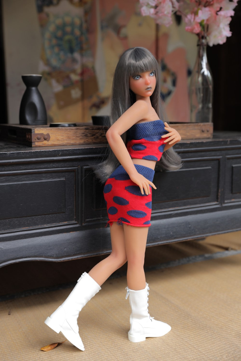 Momoko muñeca sexual (Climax Doll Mini copa B 60cm Silicona)