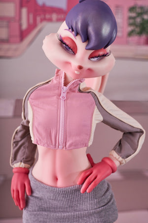 Lori Bunny muñeca sexual (Climax Doll Mini silicona de copa C de 70 cm)