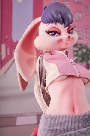 Lori Bunny muñeca sexual (Climax Doll Mini silicona de copa C de 70 cm)
