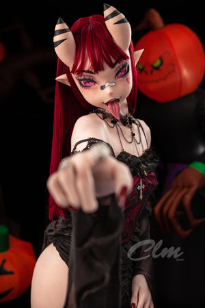 Meru el Succubus muñeca sexual (Climax Doll Ultra 157 cm B-CUP Silicona)