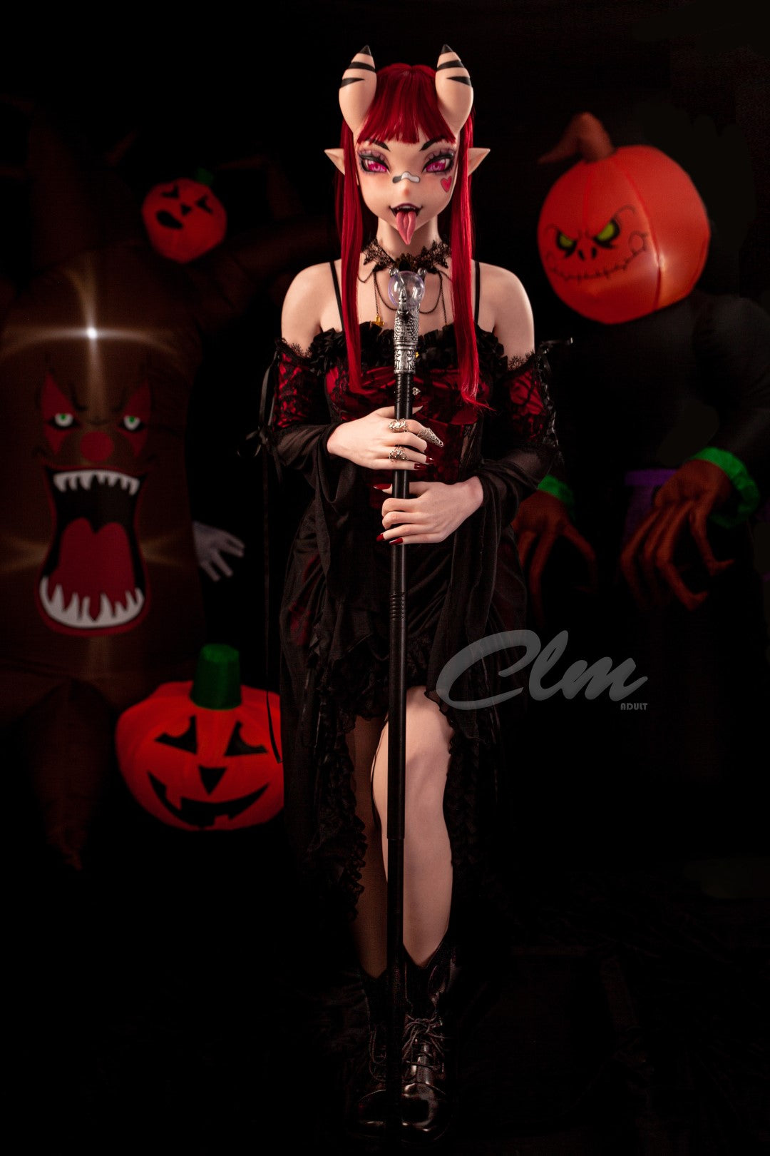 Meru el Succubus muñeca sexual (Climax Doll Ultra 157 cm B-CUP Silicona)