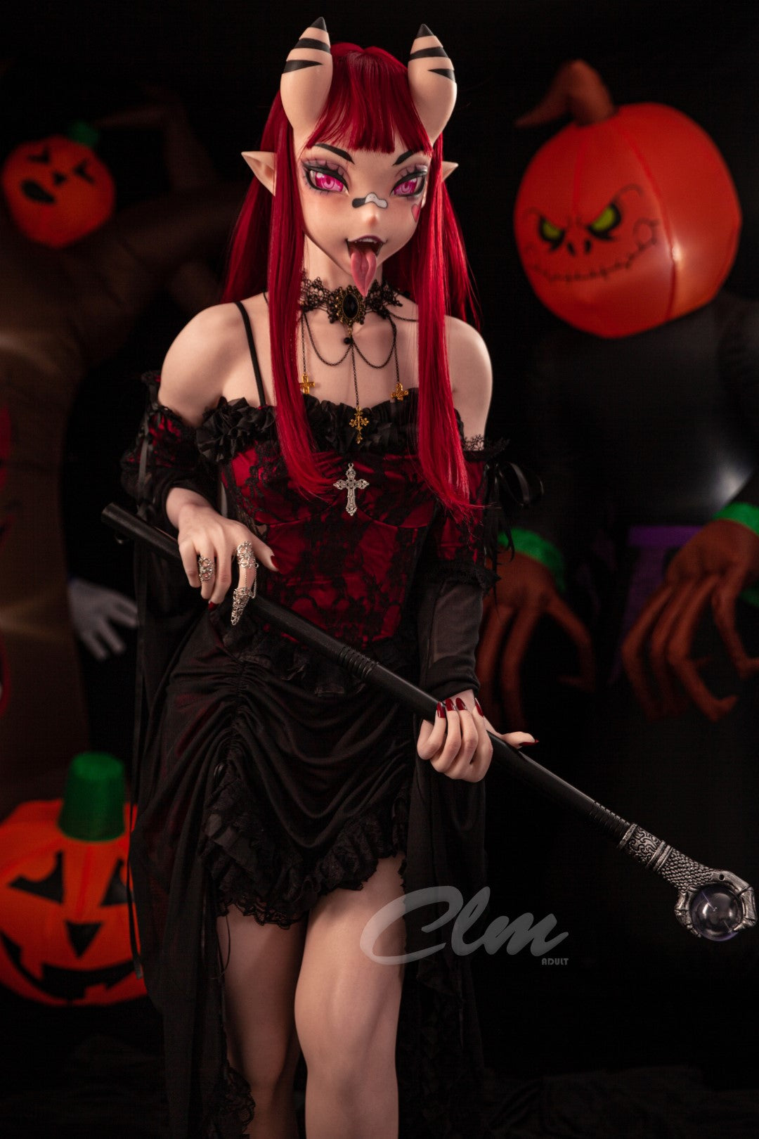 Meru el Succubus muñeca sexual (Climax Doll Ultra 157 cm B-CUP Silicona)