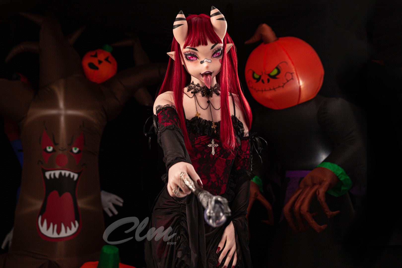 Meru el Succubus muñeca sexual (Climax Doll Ultra 157 cm B-CUP Silicona)