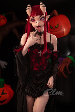 Meru el Succubus muñeca sexual (Climax Doll Ultra 157 cm B-CUP Silicona)