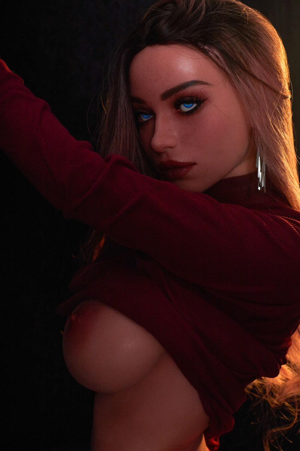 harriet muñeca sexual (Climax Doll Ultra 163 cm D-Cup de silicona)