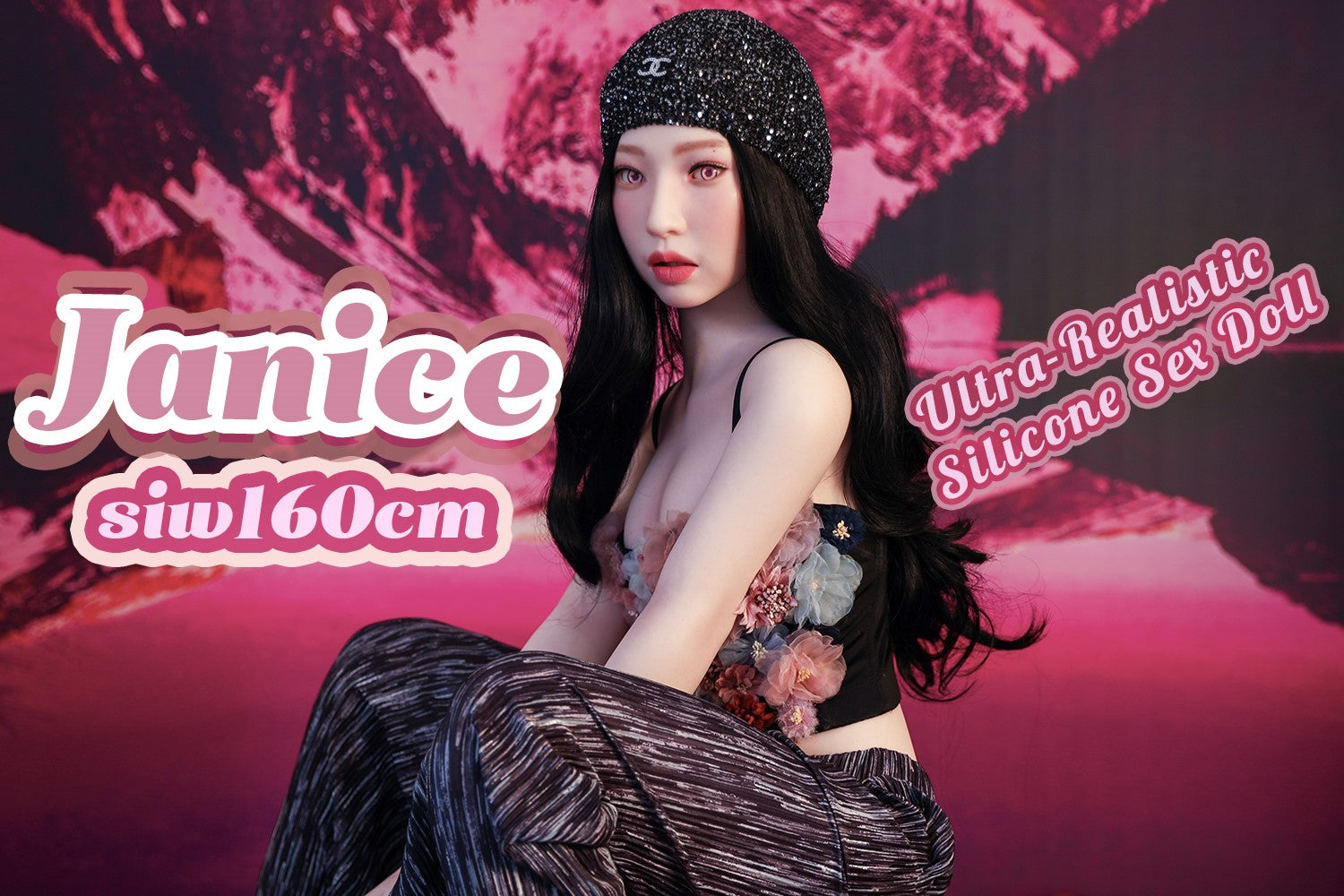 janice muñeca sexual (Climax Doll Silicona copa A Ultra 160 cm)