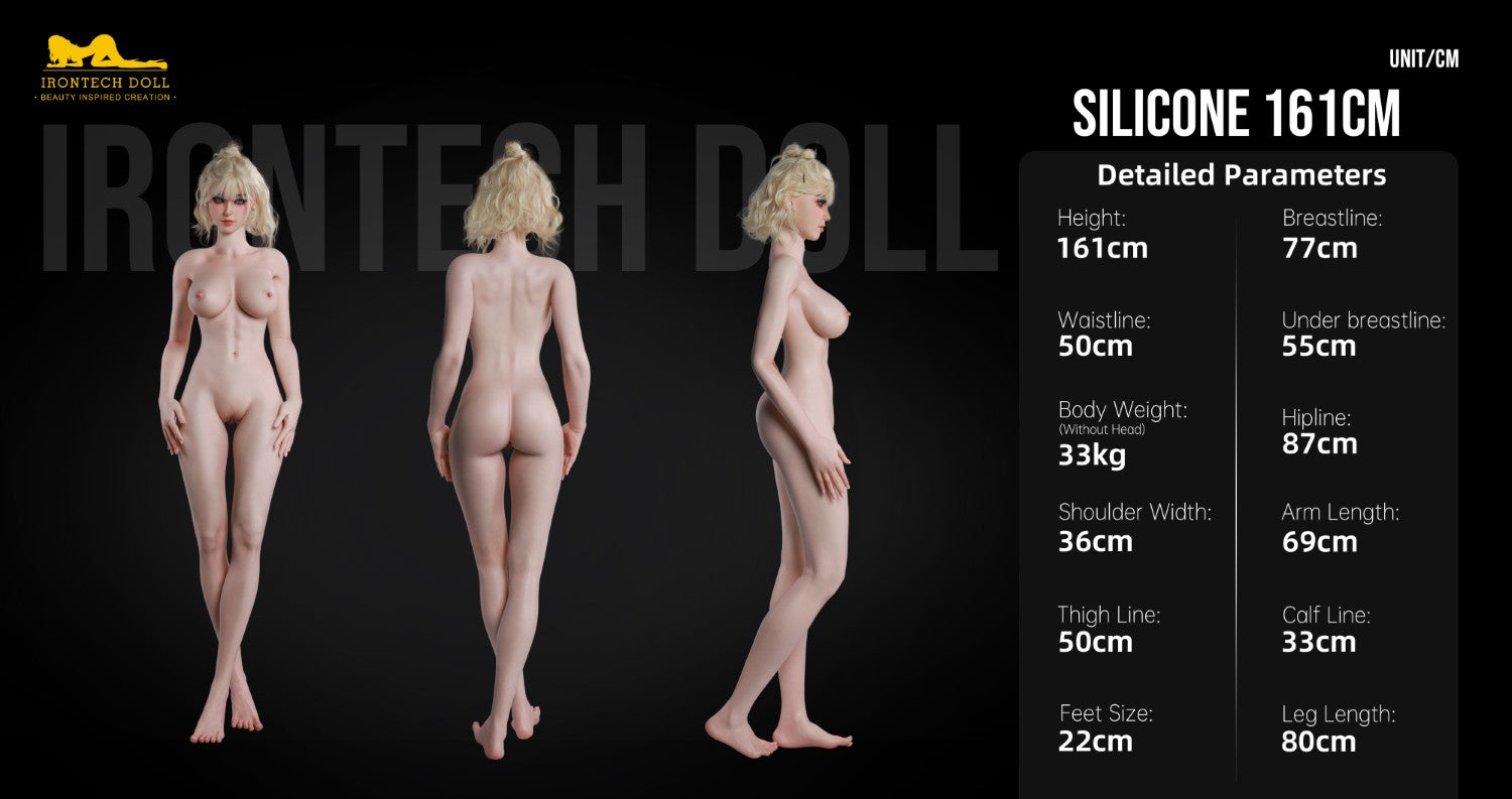 Miku muñeca sexual (Irontech Doll 161 cm D-Cup S14 Silicona)