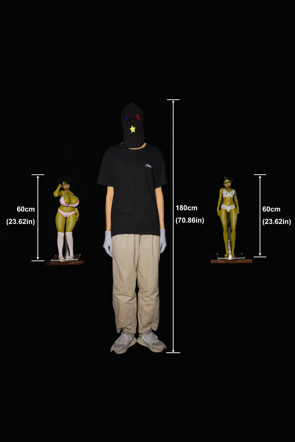 Miel muñeca sexual (Climax Doll Mini copa B 60cm Silicona)