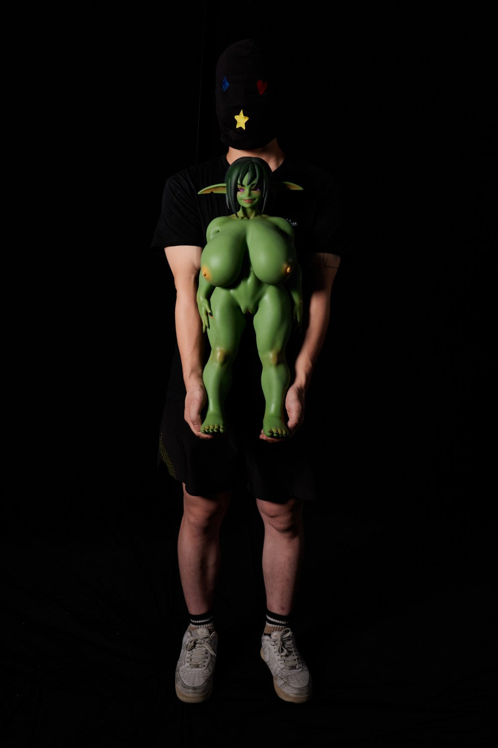 Zarga orco muñeca sexual (Climax Doll Mini silicona en V-Cup de 70 cm)