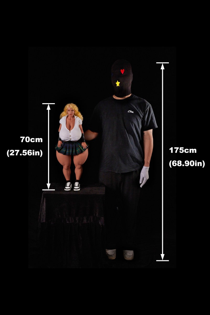 perseguir muñeca sexual (Climax Doll Mini copa S de 70 cm (TPE)