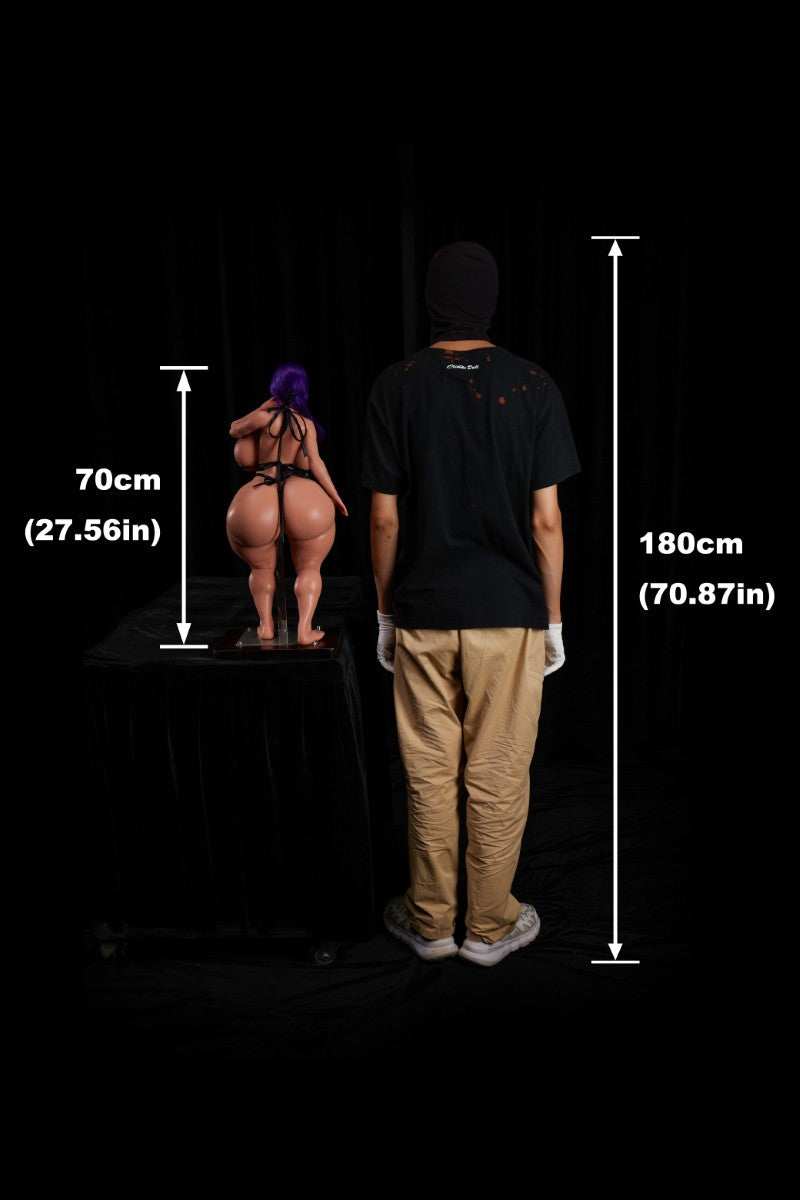 dacia muñeca sexual (Climax Doll Mini copa S 70cm Silicona)