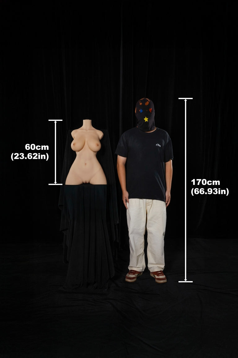 Torso 662# muñeca sexual (Climax Doll ULW 60 cm copa E silicona)