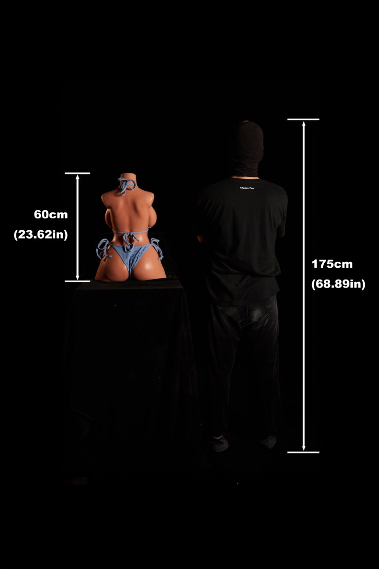 Torso 664# muñeca sexual (Climax Doll ULW 60cm G copa Silicona)