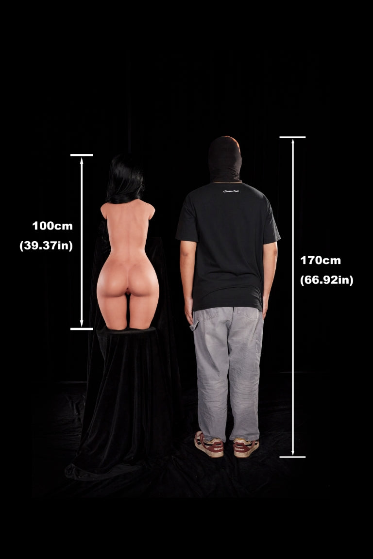 Torso de cuervo muñeca sexual (Climax Doll ULW 100 cm Copa A Silicona)