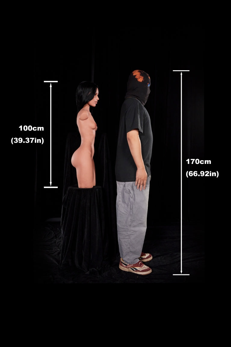 Torso de cuervo muñeca sexual (Climax Doll ULW 100 cm Copa A Silicona)