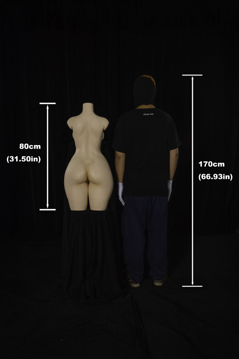 Torso 882# muñeca sexual (Climax Doll ULW 100 cm E-cup silicona)