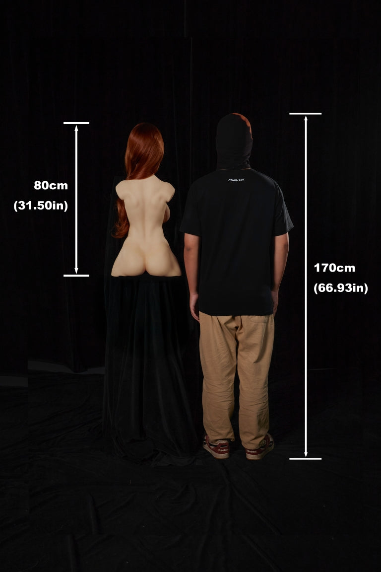 Livia Torso muñeca sexual (Climax Doll ULW 80cm F copa Silicona)