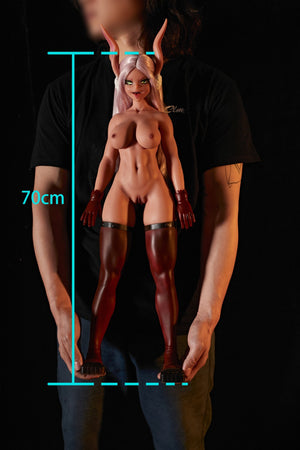 Mila muñeca sexual (Climax Doll Mini 70 cm de silicona D-Kupa)