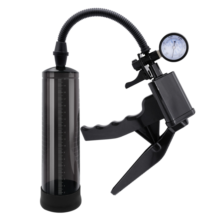 Manual de bomba de pene - Con manómetro (Sexlandet)