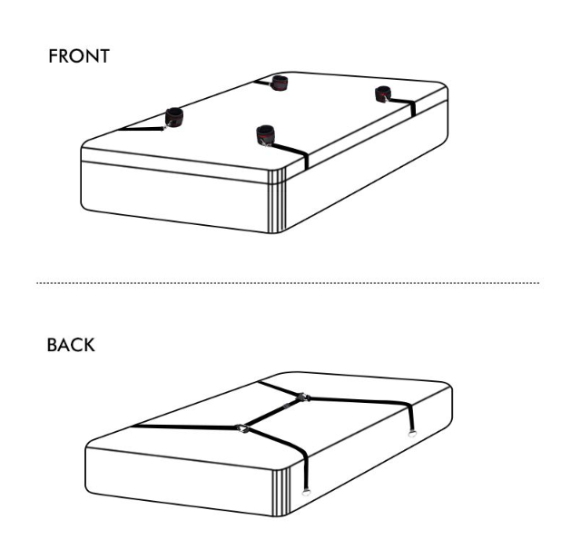 BDSM Kit: esposas, traje de encaje y antifaz (juego de 7 piezas)
