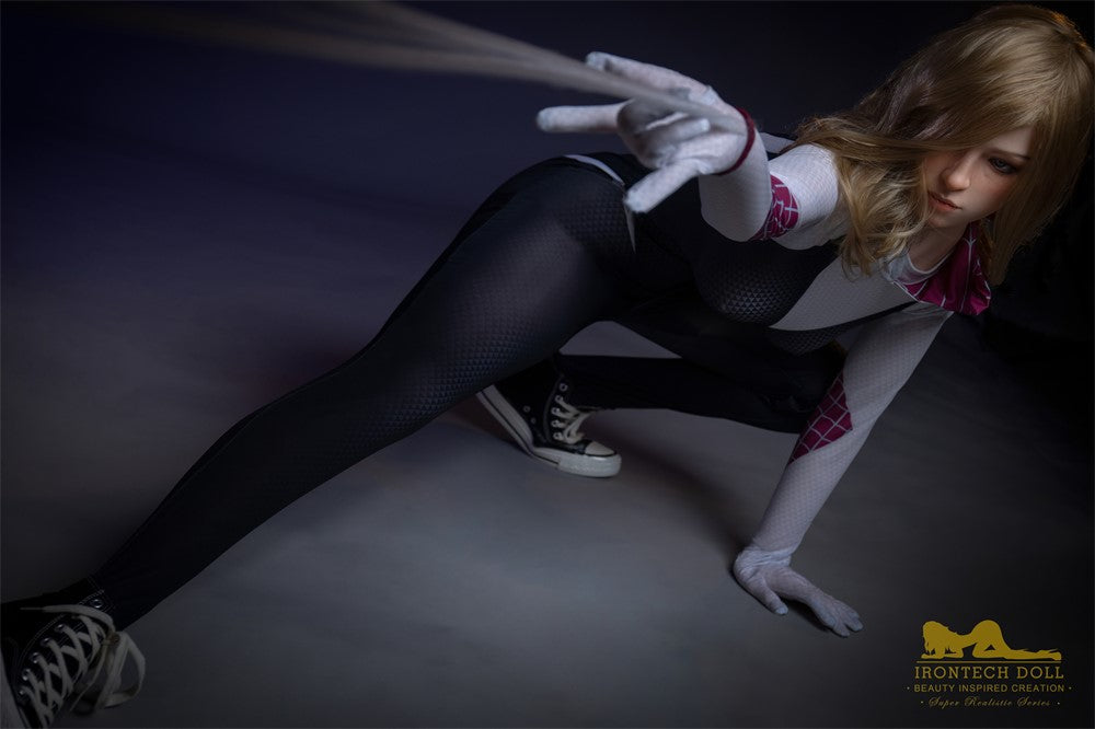 gwen muñeca sexual (Irontech Doll 167cm E-cup S38 Silicona)