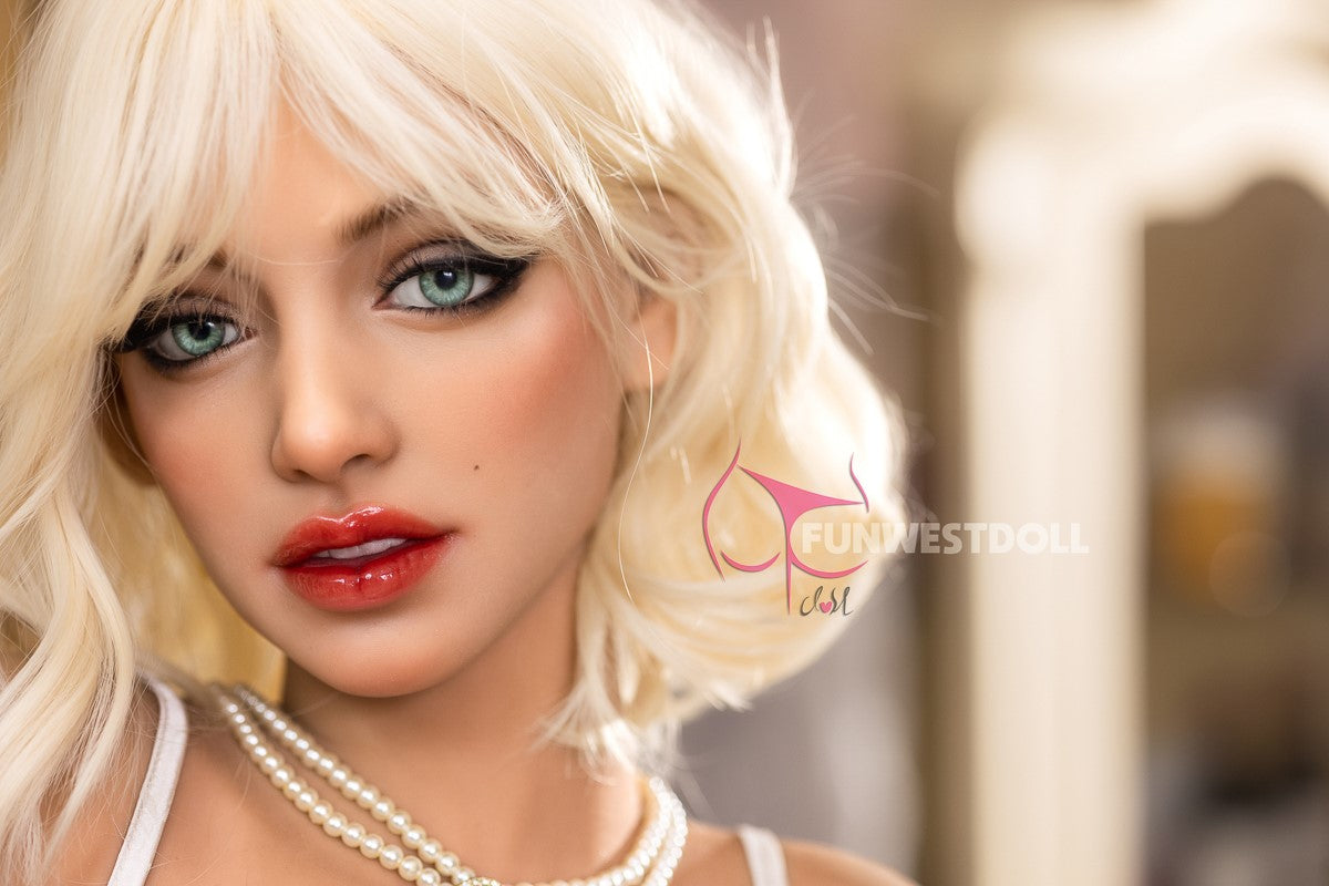 estela muñeca sexual (FunWest Doll 162 cm Copa F #042 TPE)