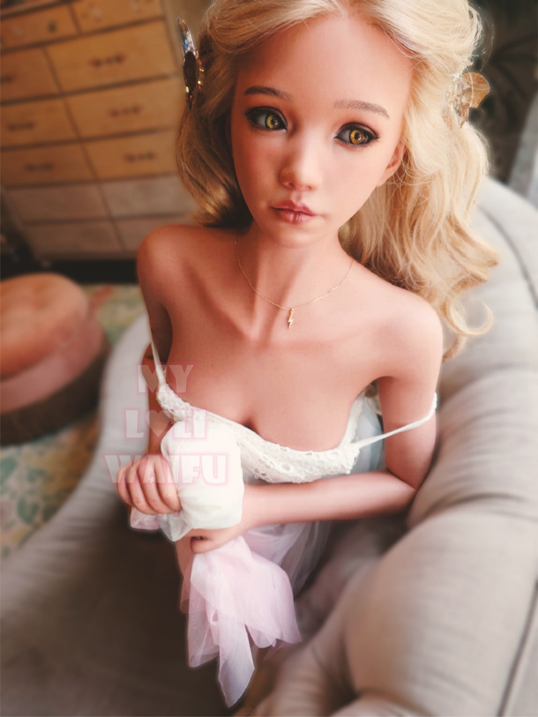 Tina muñeca sexual (My Loli Waifu 148 cm B-CUP #75 Silicona)